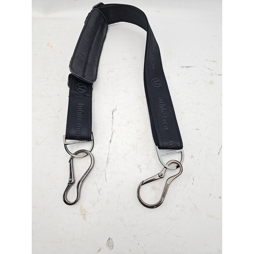 Lululemon Black Adjustable Logo Strap
